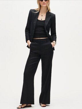 J.Crew Carolina Linen Flare Pant Sample - Size 6 - NWT